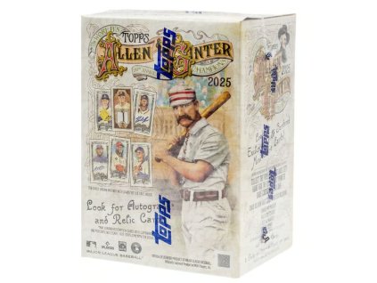 Rookieshop baseballové karty 2025 Topps Allen & Ginter Baseball MLB Blaster Box