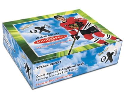 Rookieshop hokejové karty 2023 24 Upper Deck Skybox E X 2000 Hockey Hobby Box
