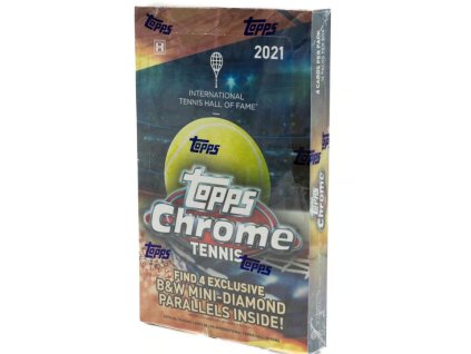 Rookieshop tenisové karty 2021 Topps Chrome Tennis Lite Box