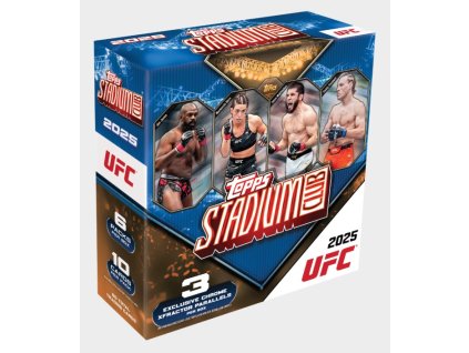 rookieshop ufc karty 2025 topps stadium club ufc mega box