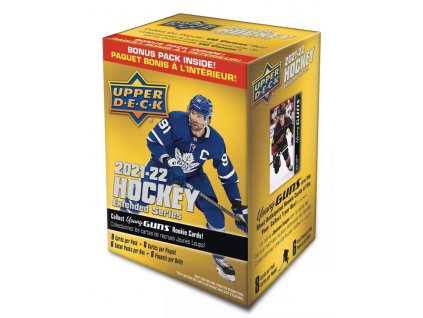 Hokejové karty 2021-22 Upper Deck Extended Series Hockey Blaster Box