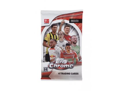2022/23 Topps Chrome Bundesliga Soccer Hobby Pack