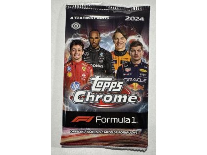 2024 Topps Chrome Formula 1 Racing F1 Hobby Pack
