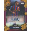 au th t25fns barcelona base card auto crf gold
