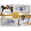 2025 panini prizm fifa club world cup dual signatures mbappe endrick