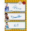 2025 26 topps triple autographs