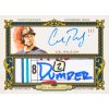 2025 topps allen ginter baseball autographed lineup card cal raleigh