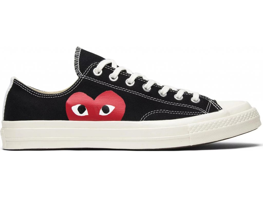 format Forbyde radikal Converse Chuck Taylor All-Star 70 Ox Comme des Garcons PLAY Black -  Roomstock.cz