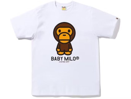 BAPE Baby Milo Tee FW22 White