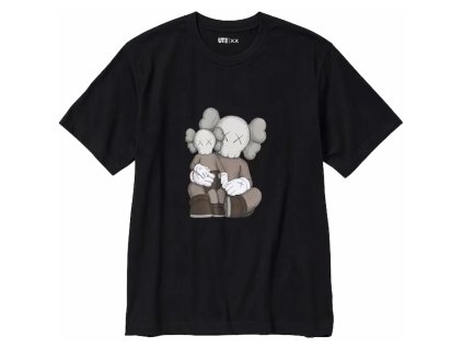 KAWS x Uniqlo UT Short Sleeve Graphic T shirt Asia Sizing Black