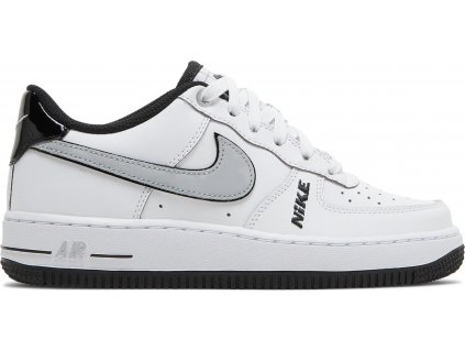 Nike Air Force 1 Low LV8 White Wolf Grey Black (GS) (Velikost 38)