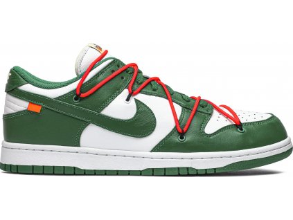 Nike Dunk Low Off-White Pine Green (Velikost 39)