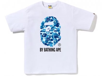 BAPE ABC Camo By Bathing Ape Tee SS23 White Blue