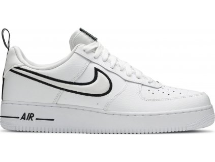 Nike Air Force 1 Low White Black Outline Swoosh