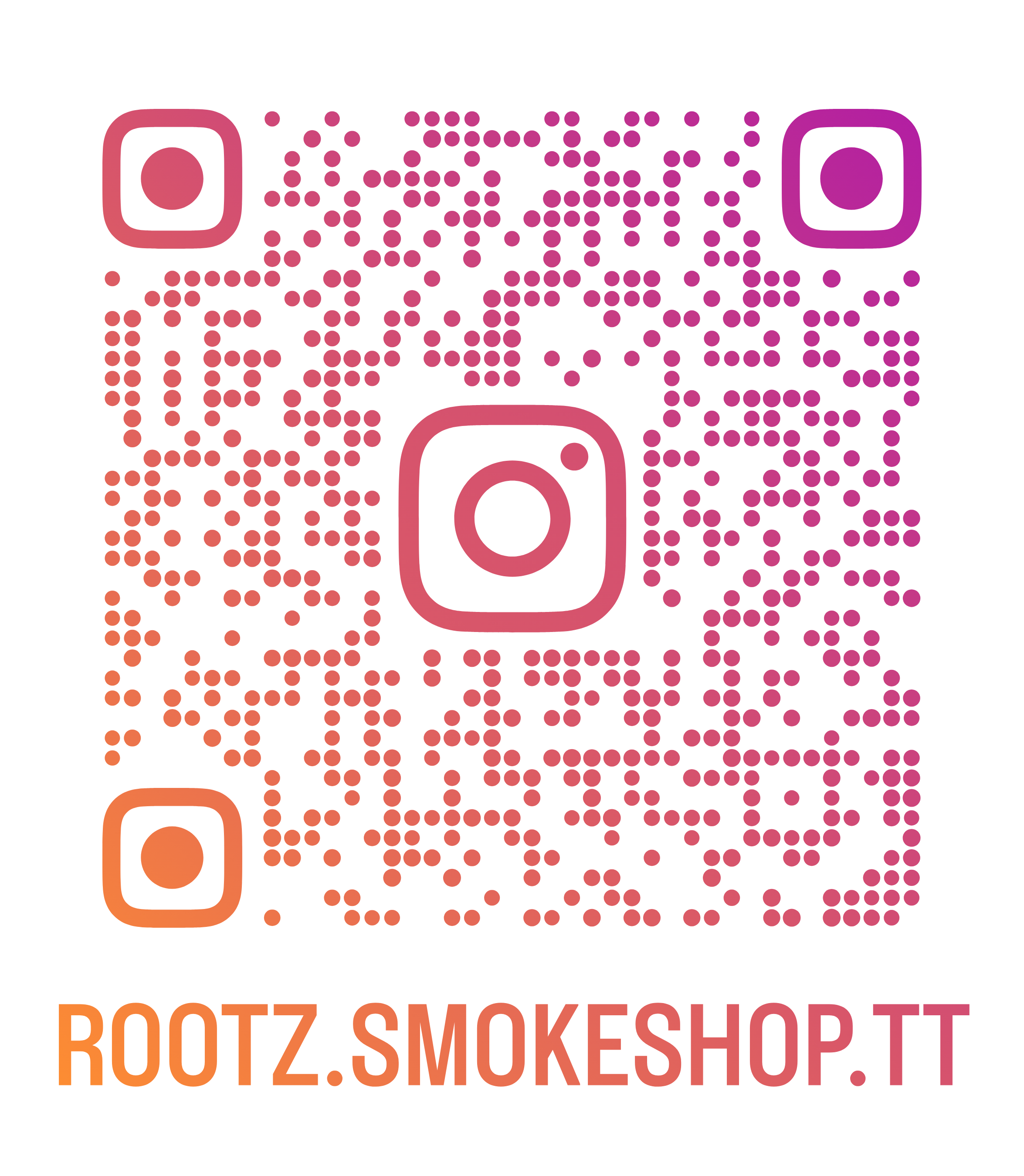 Instagram QR kód ROOTZ Trnava