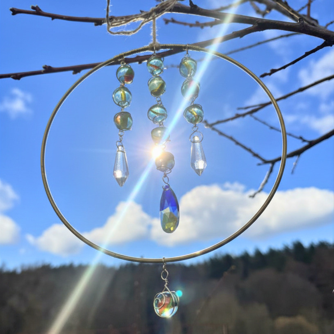 Návod | Lapač slunce z cvrnkacích kuliček