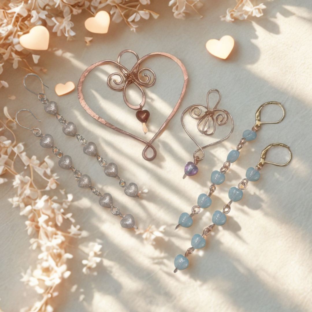 Společné tvoření | Srdíčka a srdce