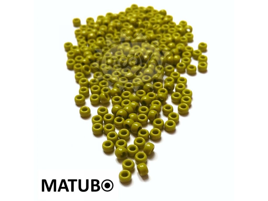 Matubo 7/0 zelená sytá