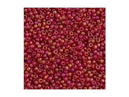 MSB 11/0 Transparent Red AB