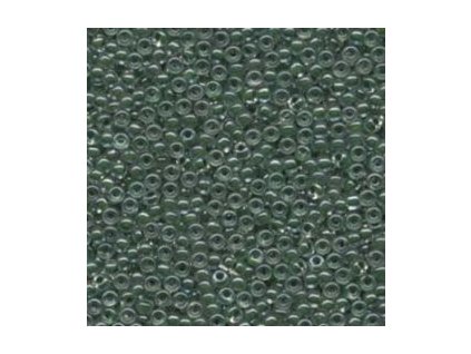 MSB 11/0 Forest Green Lined Crystal