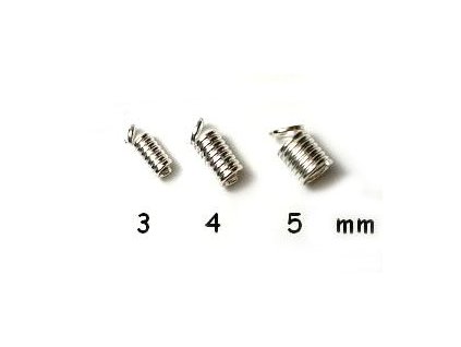 Pružinka postříbřená 5 mm