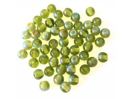 Kulička zelená AB 4 mm