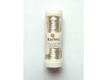 Drát Rayher postříbřený 0,30 mm