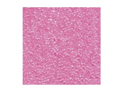 MD 11/0  Lined Crystal Dk.Pink
