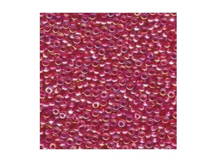 MSB 11/0 Hot Pink Lined Crystal AB