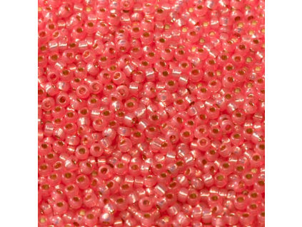 MSB 11/0 Dyed Rose Pink Silver Lined