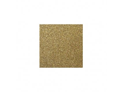 Glitrový papír -zlatý, 30,5x30,5cm, 200 g/m2
