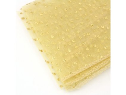 Organza 50x38cm s glitry