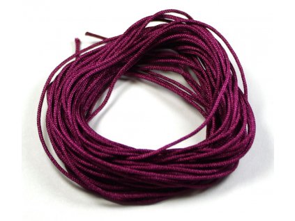 Nylonová šňůrka 0,8 mm bordó
