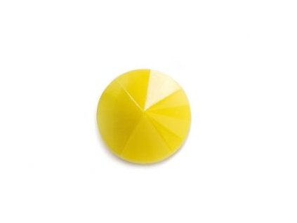 Matubo rivoli 12mm light opaque yellow