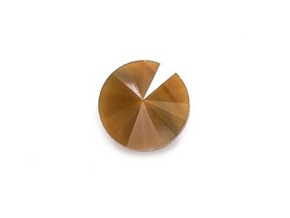 Matubo rivoli 14mm brown pearl
