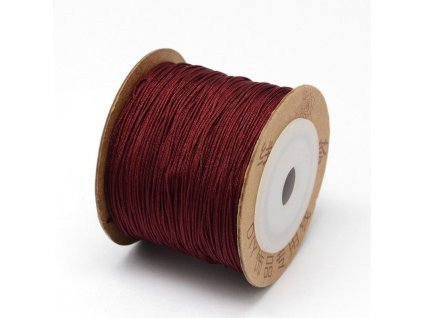 Nylonová šňůrka 0,8 mm skořicová