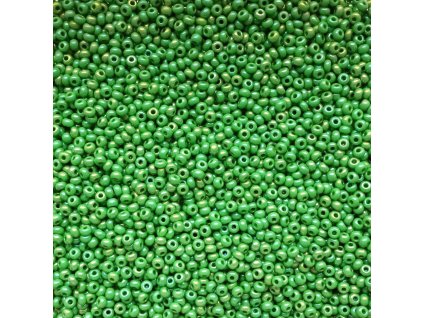 Preciosa rokajl 10/0 zelený AB