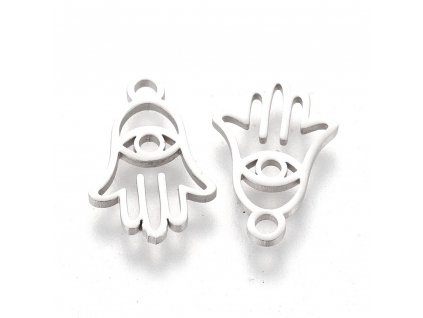 Přívěsek ruka Hamsa nerez ocel