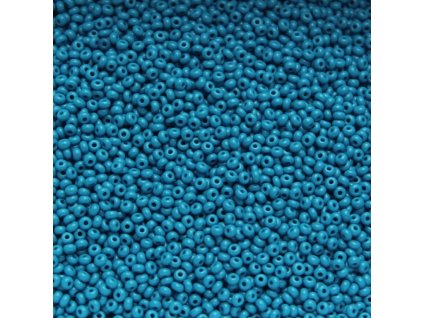 Preciosa rokajl 10/0 modrý tyrkys