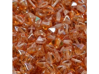 Lucerny 6x6 mm oranžové