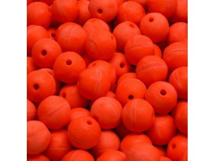 Kuličky 8 mm leptané oranžové