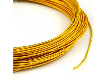 French wire 1 mm žlutý