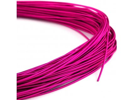 French wire 1 mm růžový fuchsiový