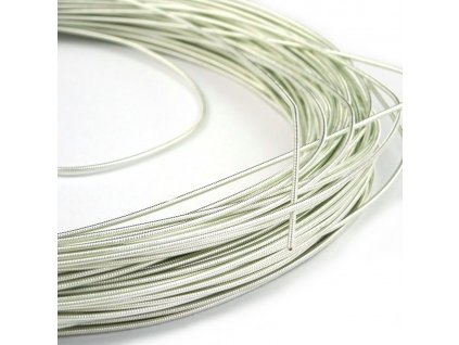 French wire 1,25 mm stříbrný