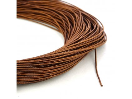 French wire 1 mm hnědý