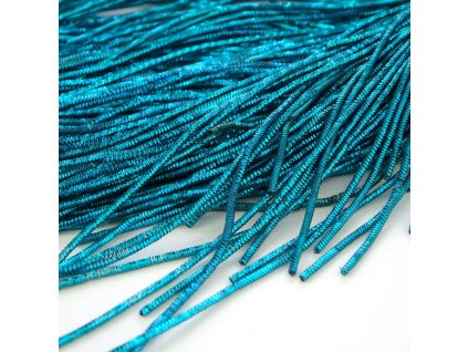 French wire hranatý 1 mm tyrkysový