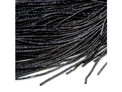 French wire hranatý 1 mm černý