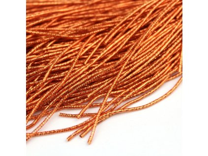 French wire hranatý 1 mm sv.oranžový