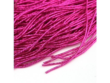 French wire hranatý 1 mm sytě růžový