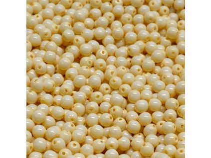 Kuličky 3 mm smetanový vosk